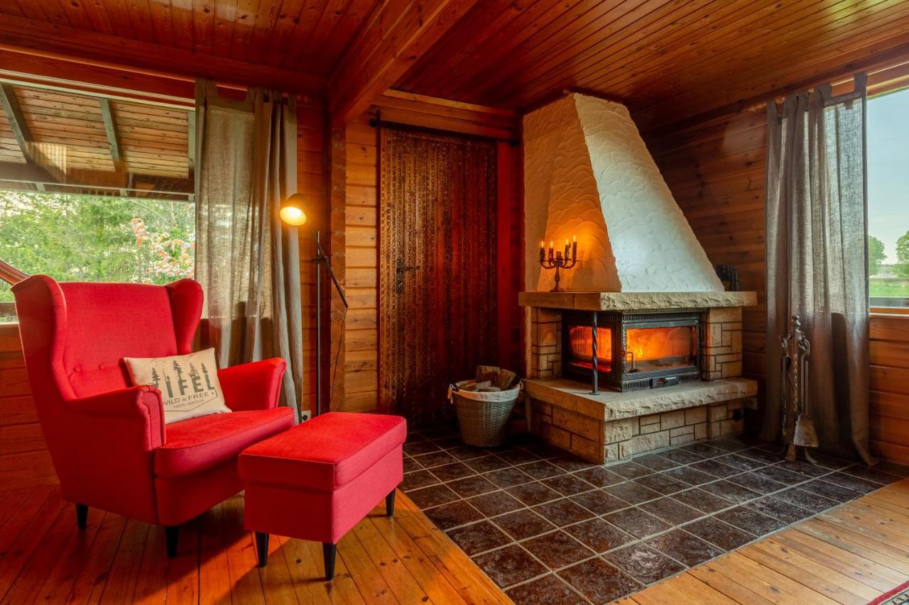 Blockhaus Eifelsteig W/ Kamin Garten & Feuerstelle Berndorf  Kültér fotó
