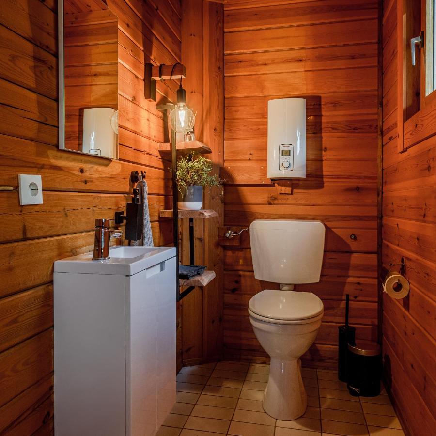 Blockhaus Eifelsteig W/ Kamin Garten & Feuerstelle Berndorf  Kültér fotó