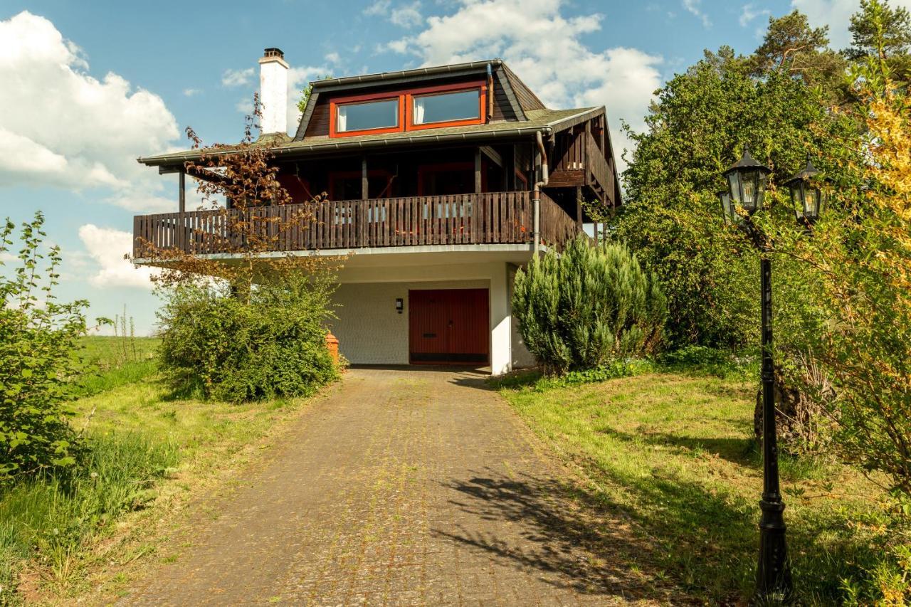 Blockhaus Eifelsteig W/ Kamin Garten & Feuerstelle Berndorf  Kültér fotó