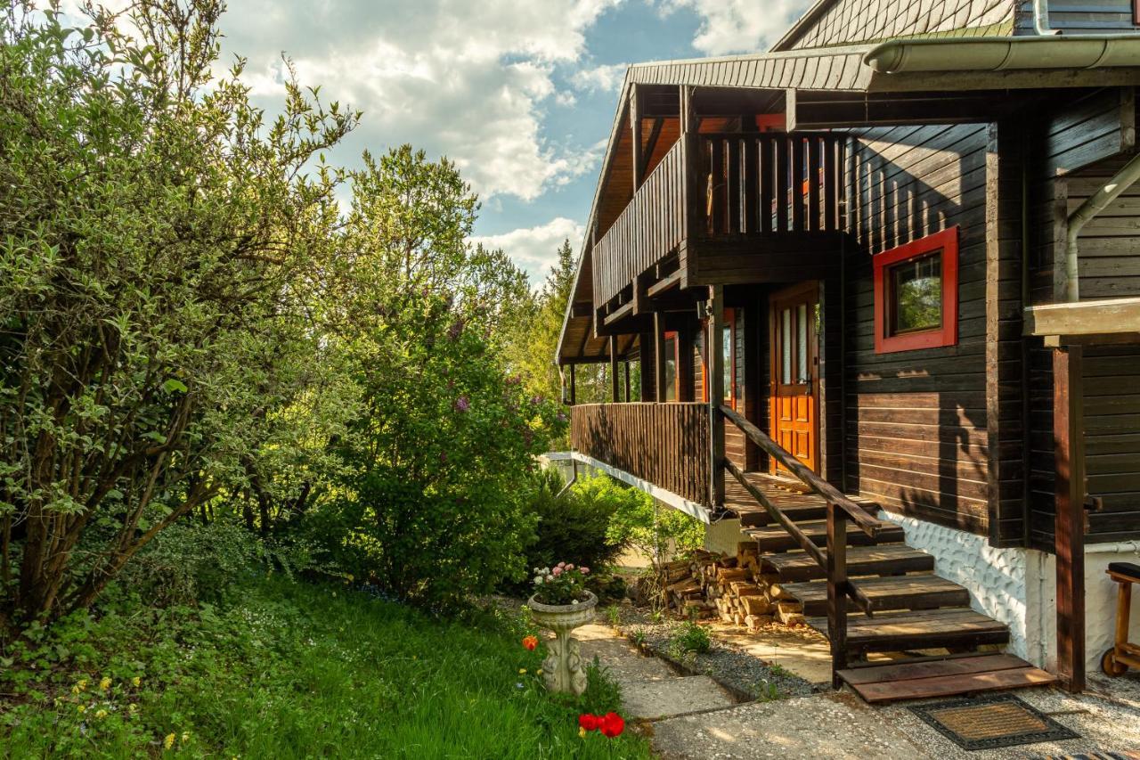 Blockhaus Eifelsteig W/ Kamin Garten & Feuerstelle Berndorf  Kültér fotó