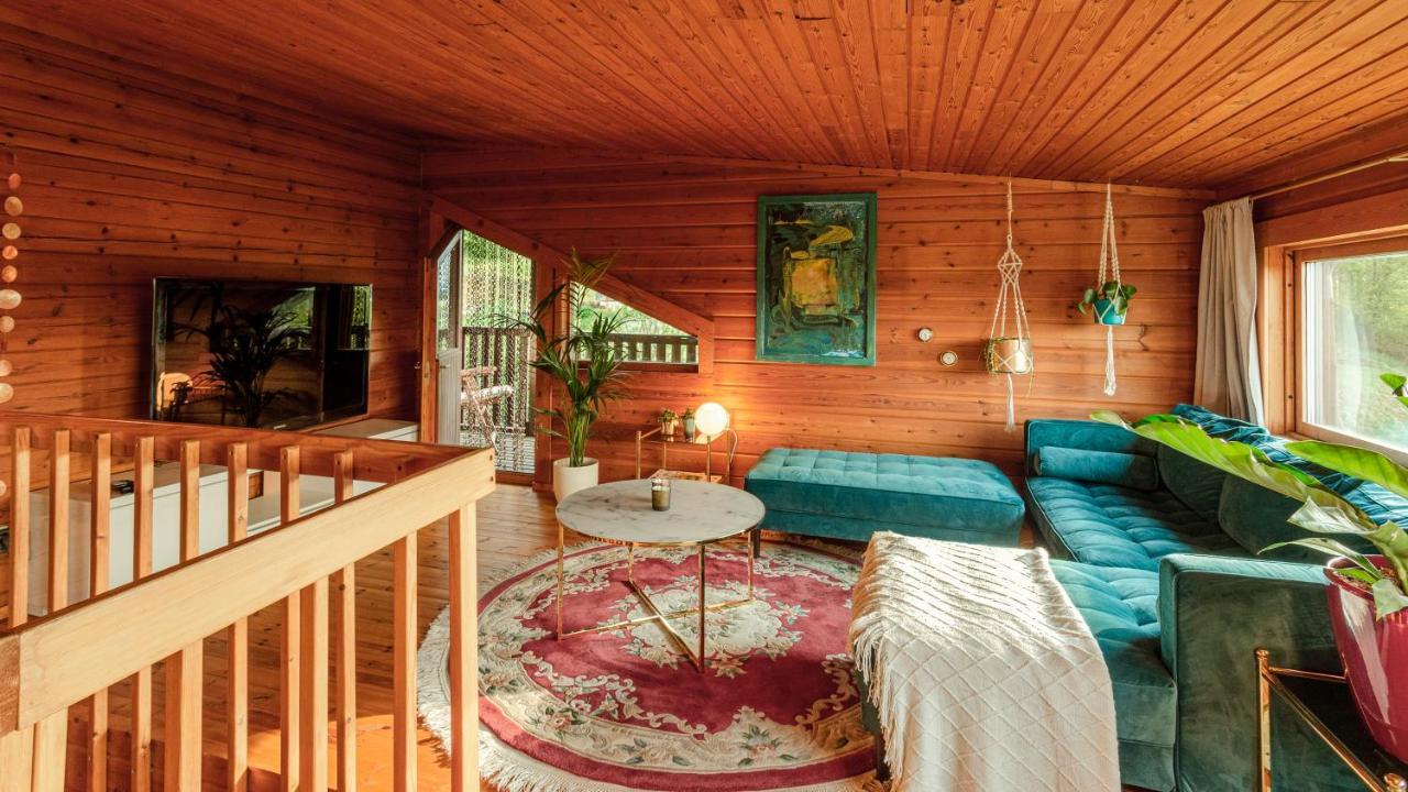 Blockhaus Eifelsteig W/ Kamin Garten & Feuerstelle Berndorf  Kültér fotó